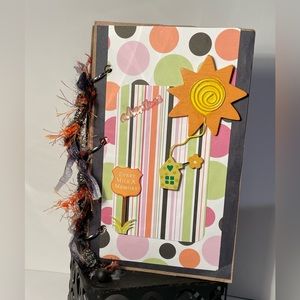 Handmade Album/Journal with cards and ephemera